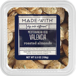 Mediterranean Herb Valencia Roasted Almonds Tub